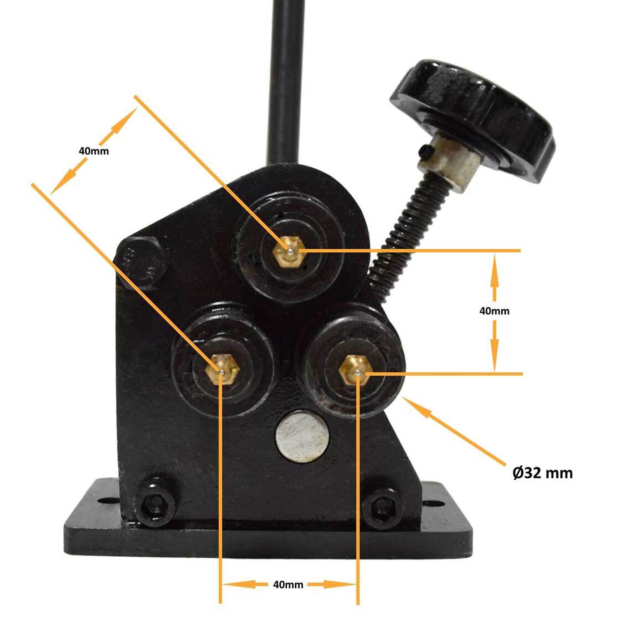 Baileigh, Ring Angle Roll Bender, Max. Material Gauge 7 Model# R-M3